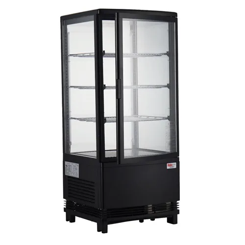 DoughXpress DXP-RCD01 Case, 13"-18" W, 1 Hinged Glass Door, 3 Shelves, 32-54°F, 180W/110V R290