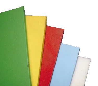 Omcan USA 10542 Plastic Cutting Board, 1/2" Thick White, USDA/FDA/NSF, Made In USA
