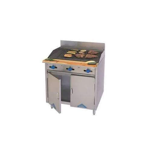 Comstock-Castle F33-36 36" Gas Restaurant Range w/ 36" Griddle, (1) Cabinet Base, 72.000 BTU