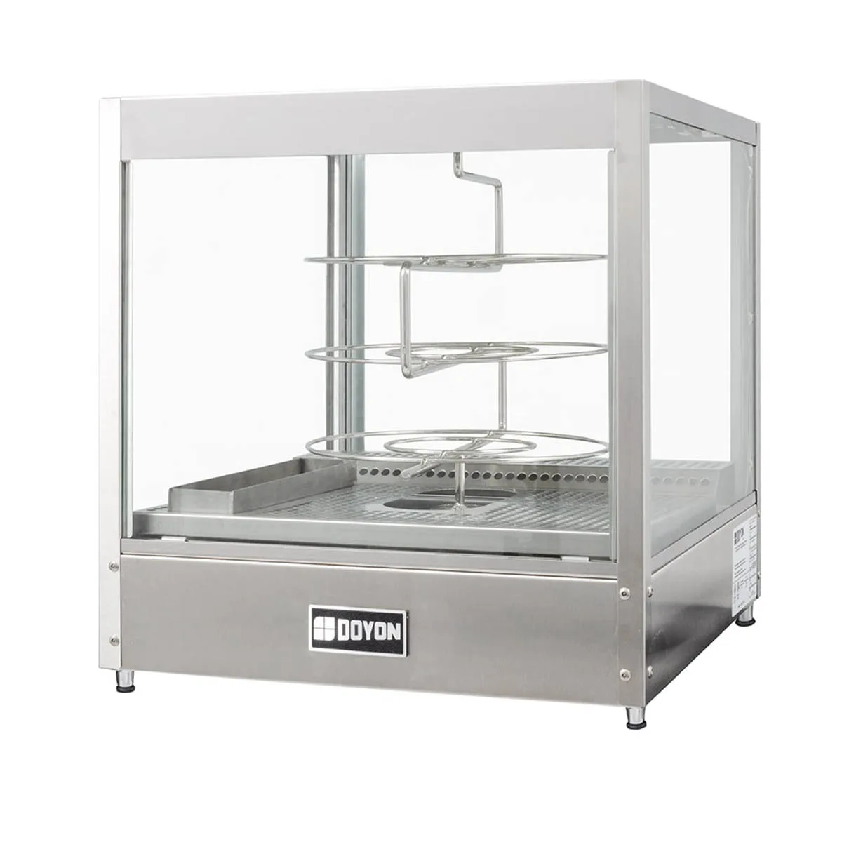 Doyon DRPR3 20" Full Service Countertop Food Warmer/Display Case, 3 Shelves