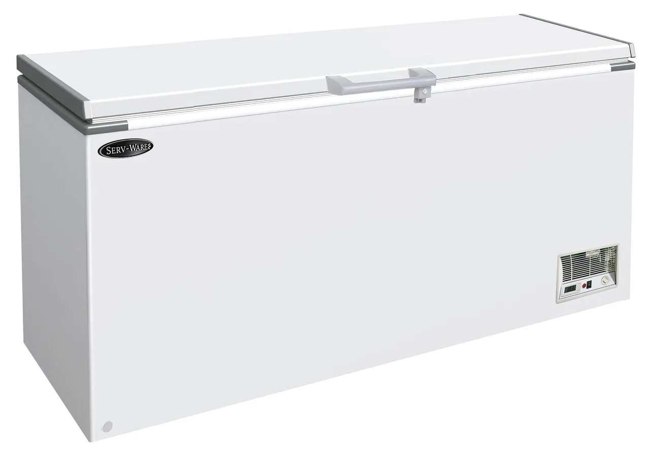 Serv-Ware SWCF-17 Chest Freezer, 17.7 cu ft Capacity, 61‑72" Width, SWP Design for Ice Cream Service