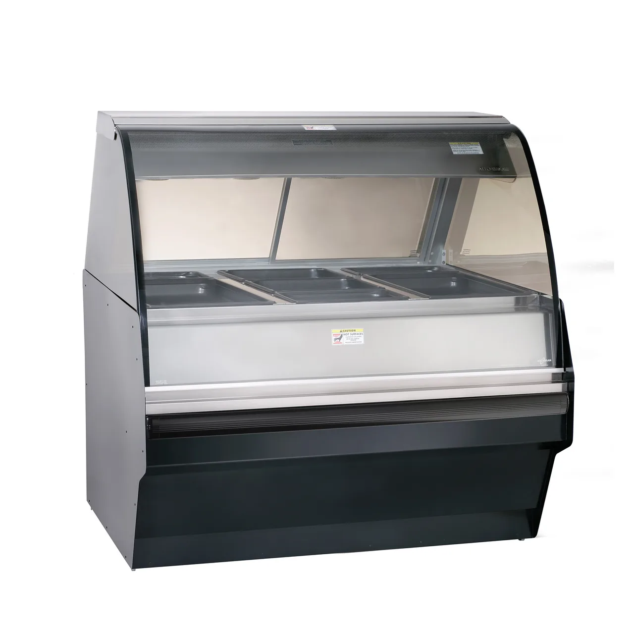 Alto-Shaam TY2SYS-48-BLK Halo Heat® Hot Deli Display System, Full-Service