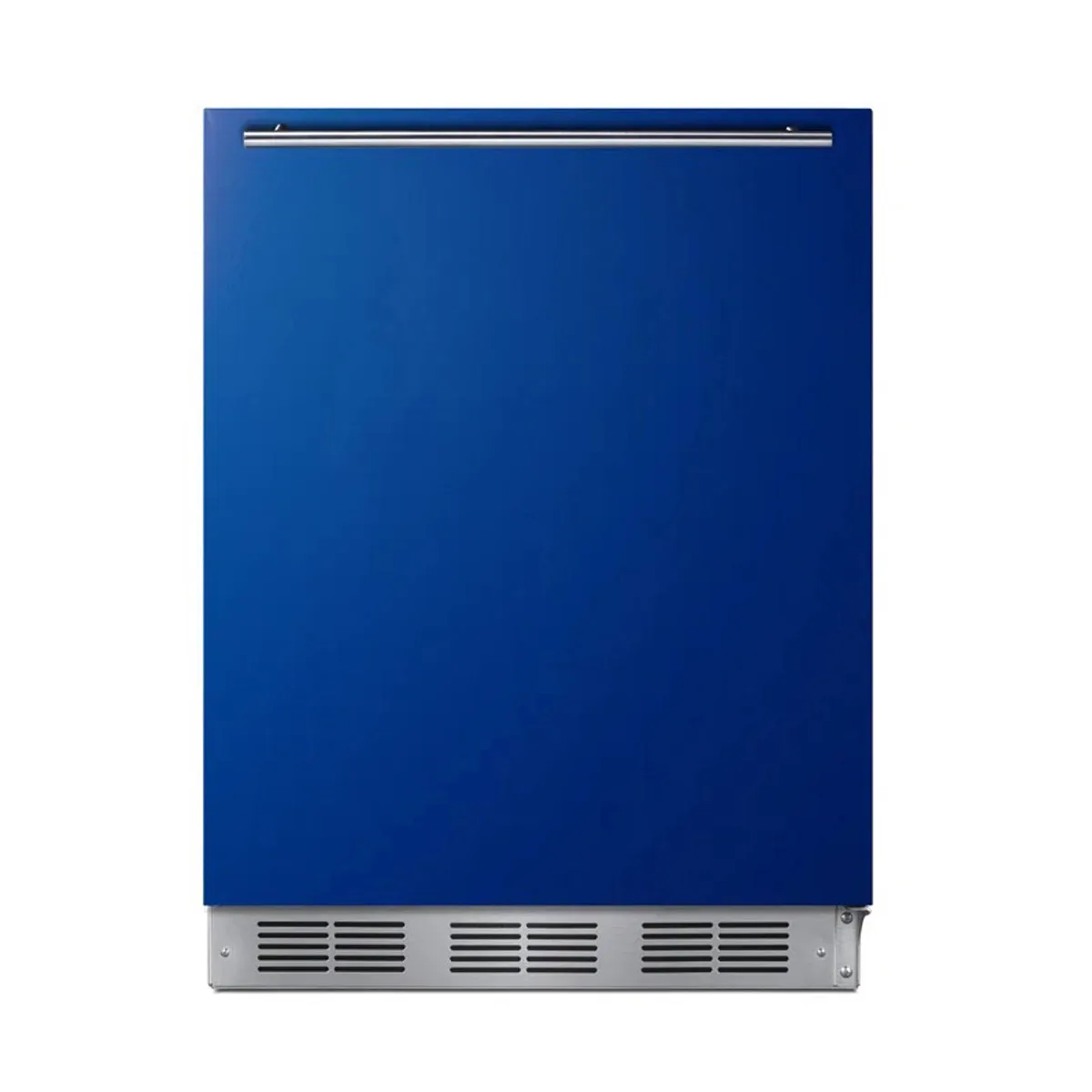Summit BRF631BKBADA 23" Undercounter Freezer in Black, w/ Cobalt Blue Door, ADA Compliant, 5.1 cu. ft.