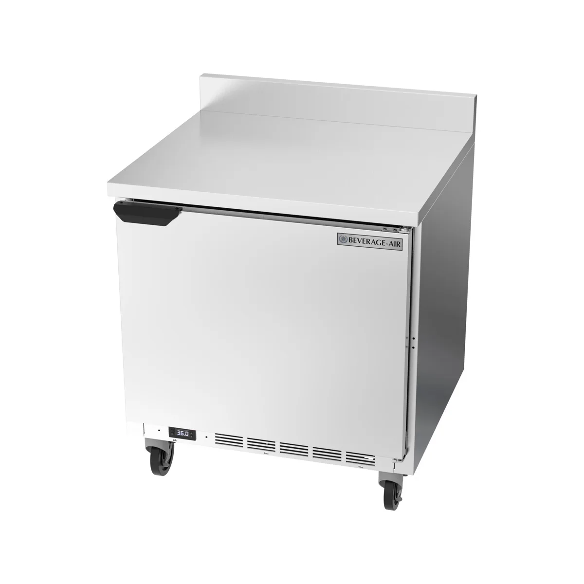 Beverage Air WTR32AHC-FIP 32" 1-Section Worktop Refrigerator w/ 1 Door, 7.2 cu. ft.
