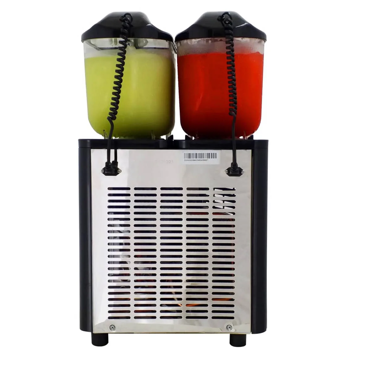 Donper USA XC212 Bowl Type Residential Frozen Slushy & Granita Beverage Machine w/1.6 gal - Double