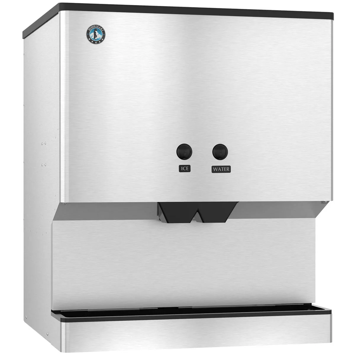 Hoshizaki DM-200B 30" Countertop Crescent Ice & Water Dispenser, Air Cooled, 200 lb Bin