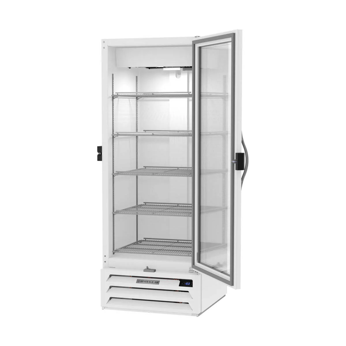 Beverage Air MMF12HC-1-W-IQ 25" 1 Glass Door Merchandiser Freezer in White, 11.9 cu. ft.