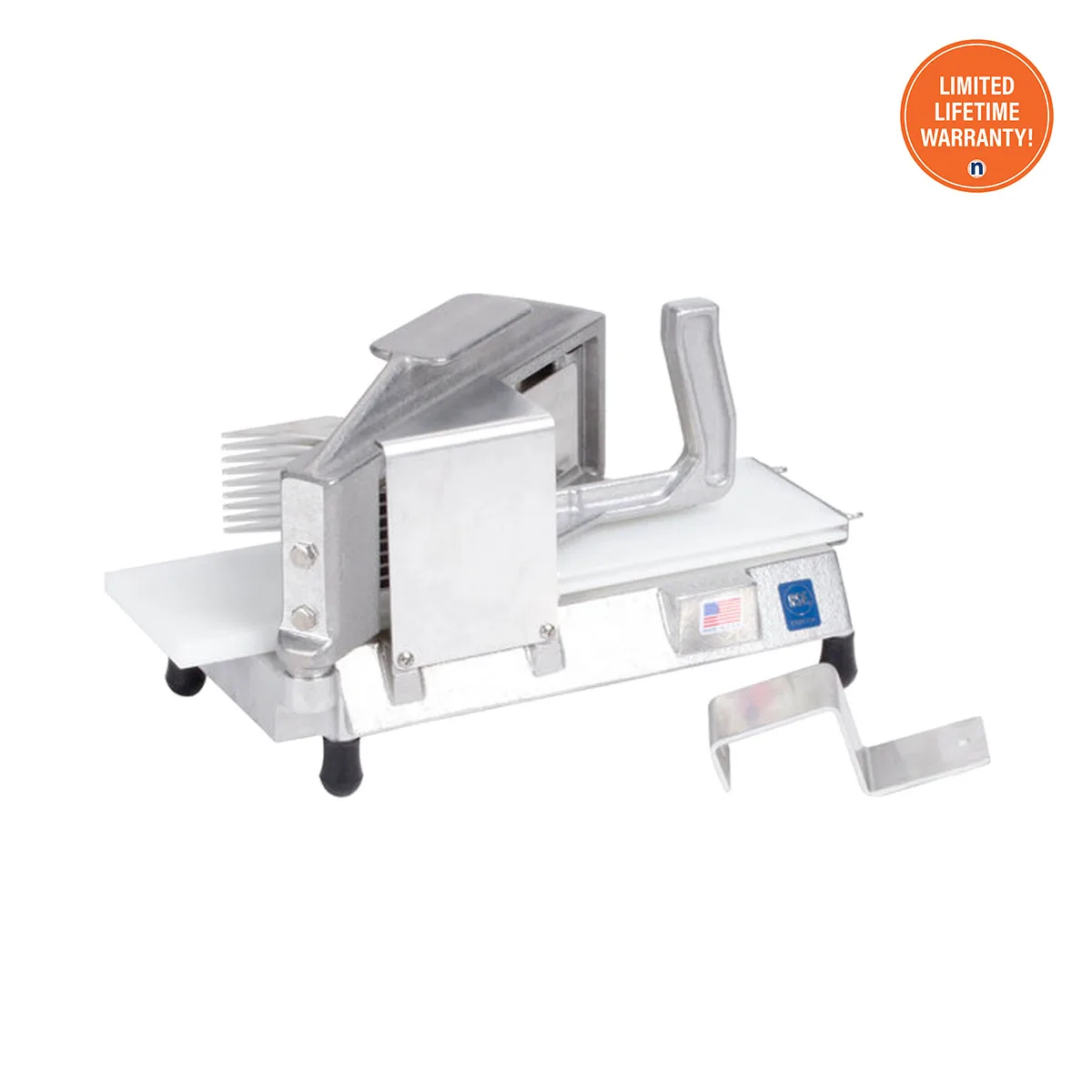 Nemco 55600-2 Tomato Slicer, 1/4" Blade, Aluminum & Stainless Steel, 7-1/4"W x 15-1/4"D x 8-1/4"H