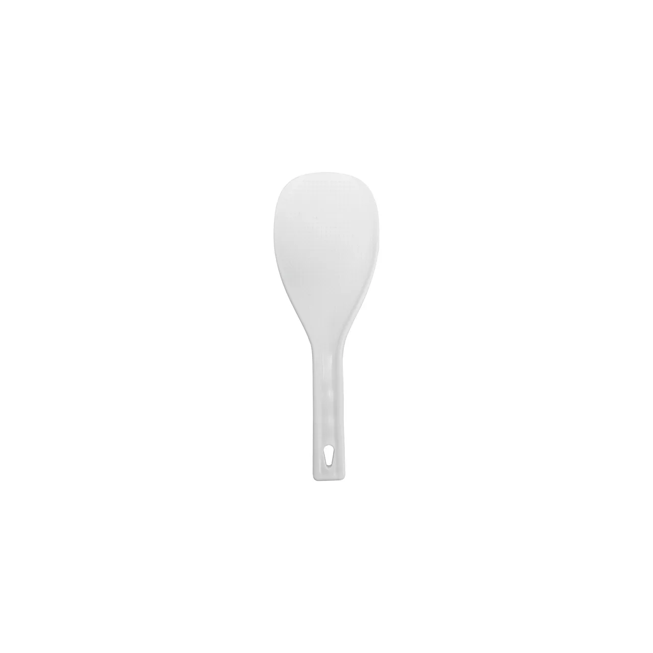 CAC China RICK-PD10 Rice Serving Paddle, 10" Length, White Finish, Kitchen Hand Tool Serving Spoon