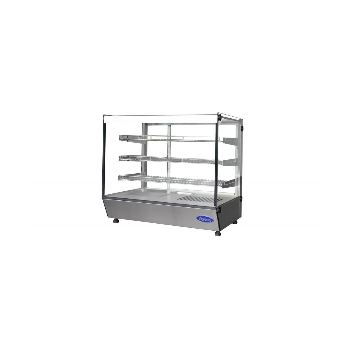 Atosa USA CHDS-53 27“ Countertop Heated Display Case, 3 Shelves
