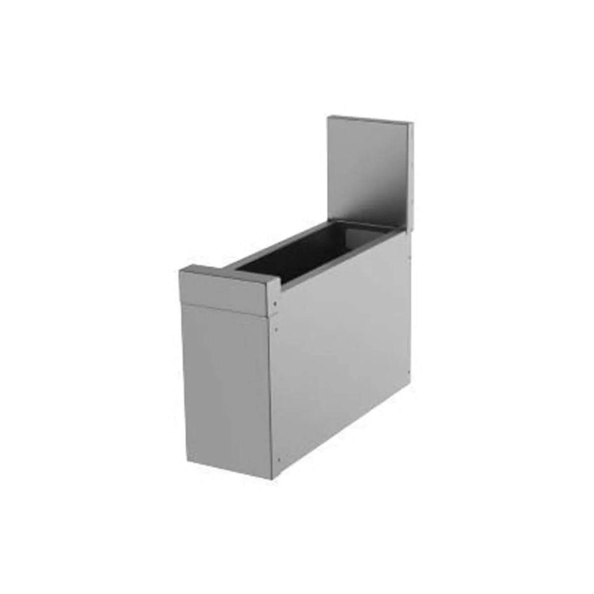 Perlick TS6U2 6" Underbar Bottle Storage Bin w/ 3 Bottle Wells, Insulated, Open Chest