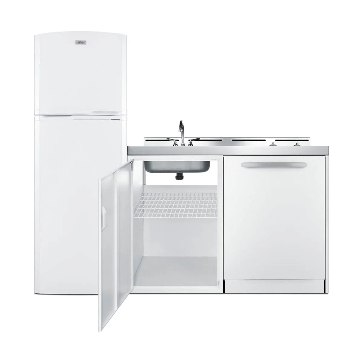 Summit ACKDW721G All-In-One Combination Kitchenette with Dishwasher
