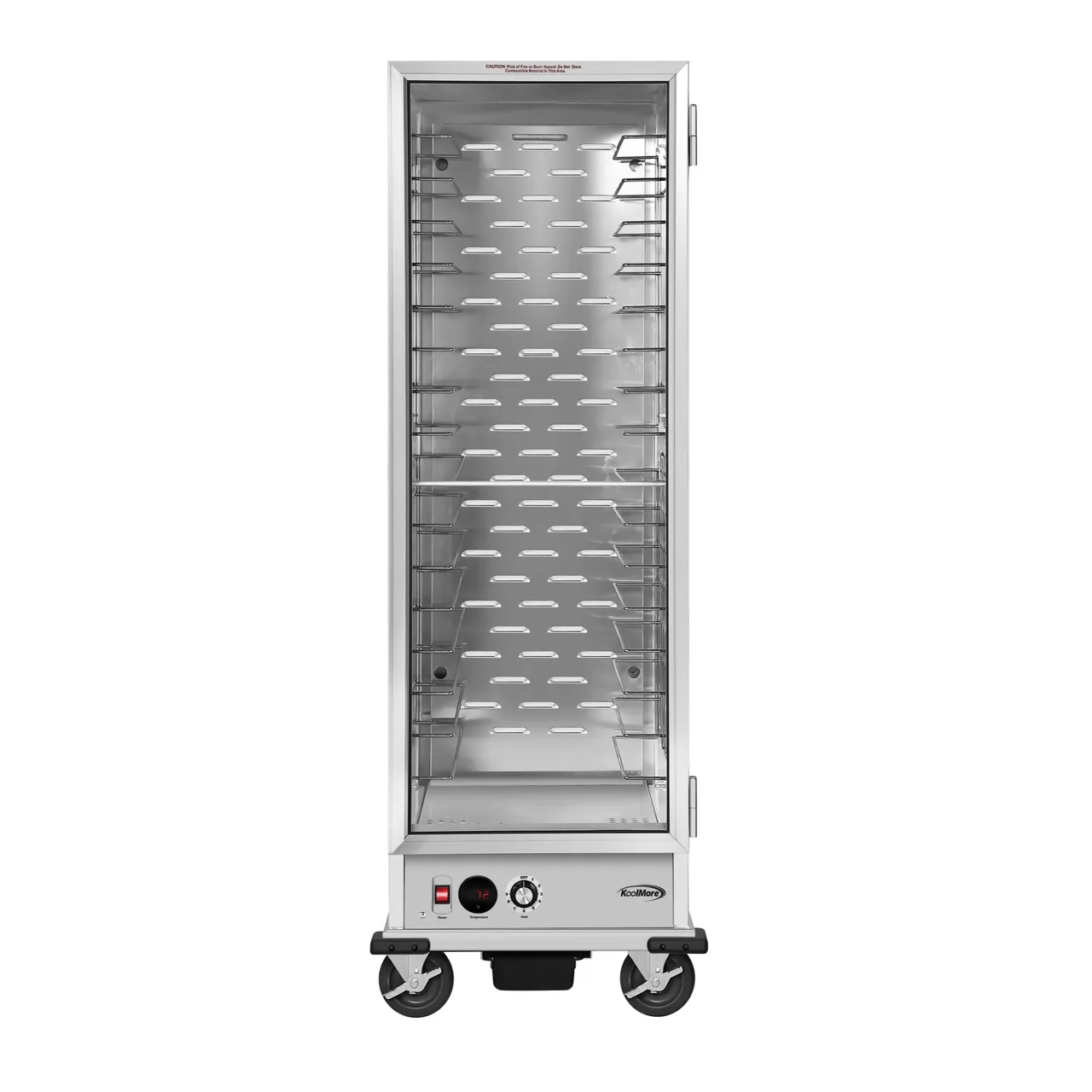 Koolmore KM-CH36-WNGL Commercial Heated Holding Cabinet, 33"W X 23"D X 66-2/5"H