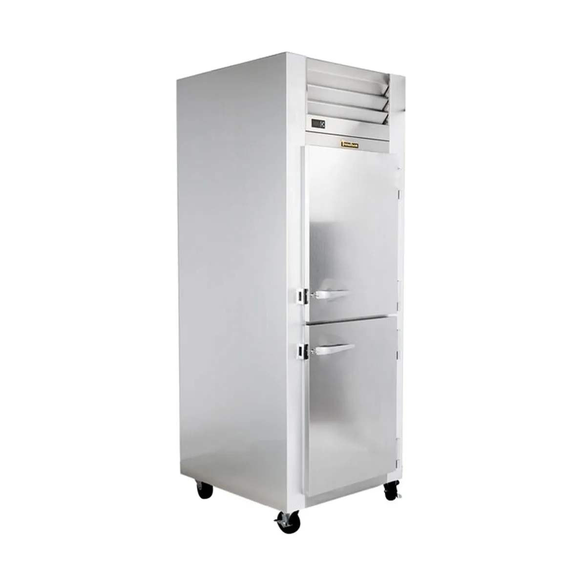 Traulsen G1200- 30" 1-Section Reach-In Freezer w/ 2 Half Solid Doors, Top Mounted, 23 cu. ft.