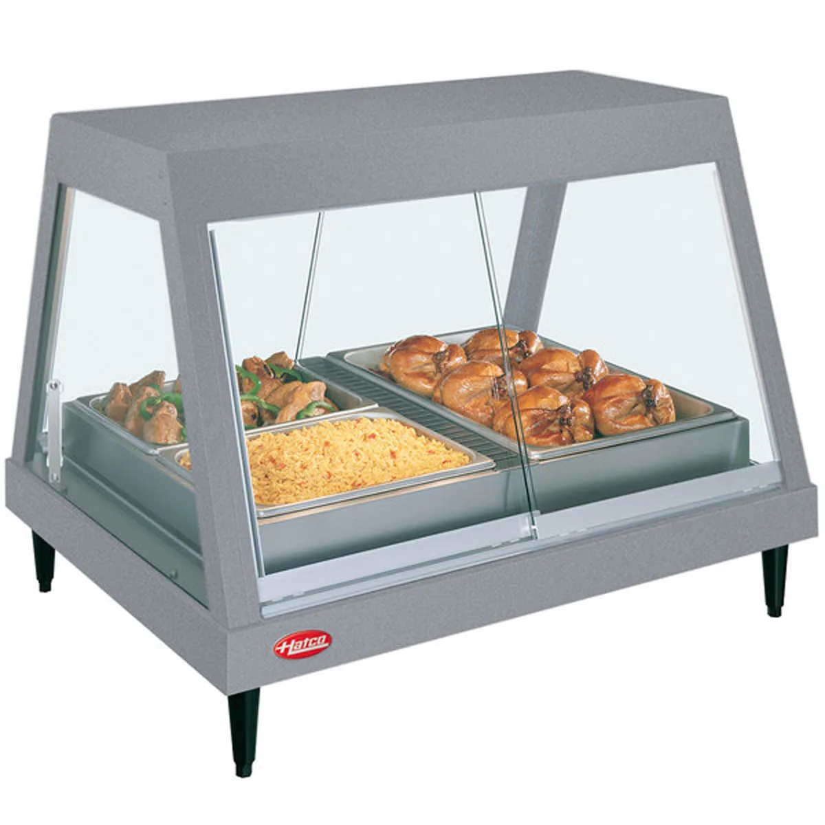 Hatco GRHD-2P 32" Full Service Countertop Glo-Ray® Heated Display Case