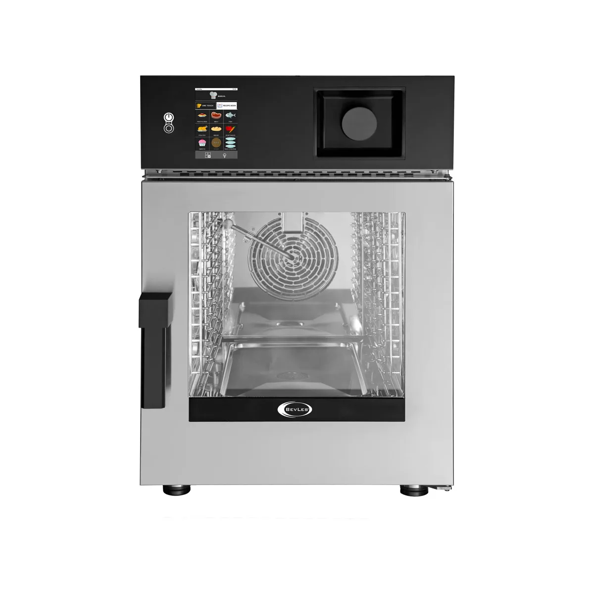 BevLes Company BMCE06LHWS Half Size 6 Pan Electric Combi Oven w/ Minitouch Control, Boilerless