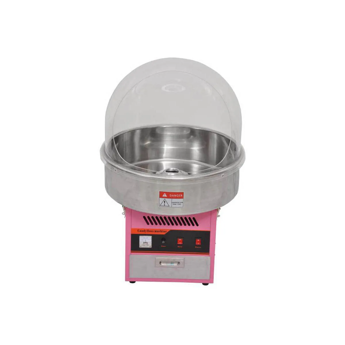Omcan USA 41336 (Cf-Cn-0520) Cotton Candy Machine, Countertop, 20.5" Bowl
