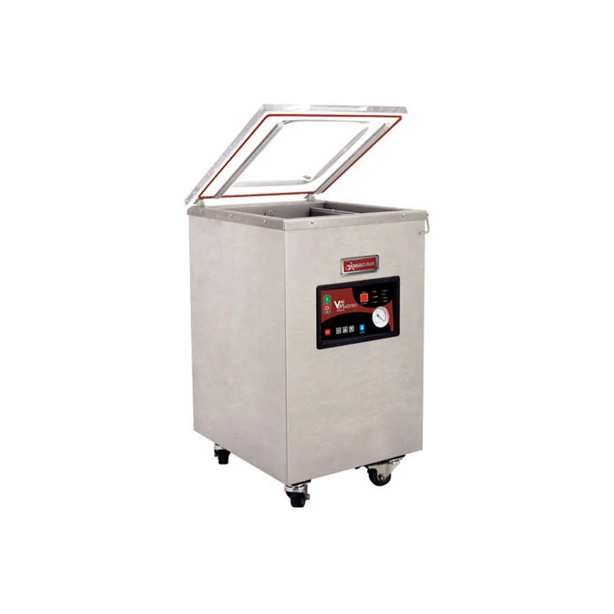 Omcan USA 31824 Floor Model Chamber Vacuum Packaging Machine with 20-1/2" Double Seal Bar