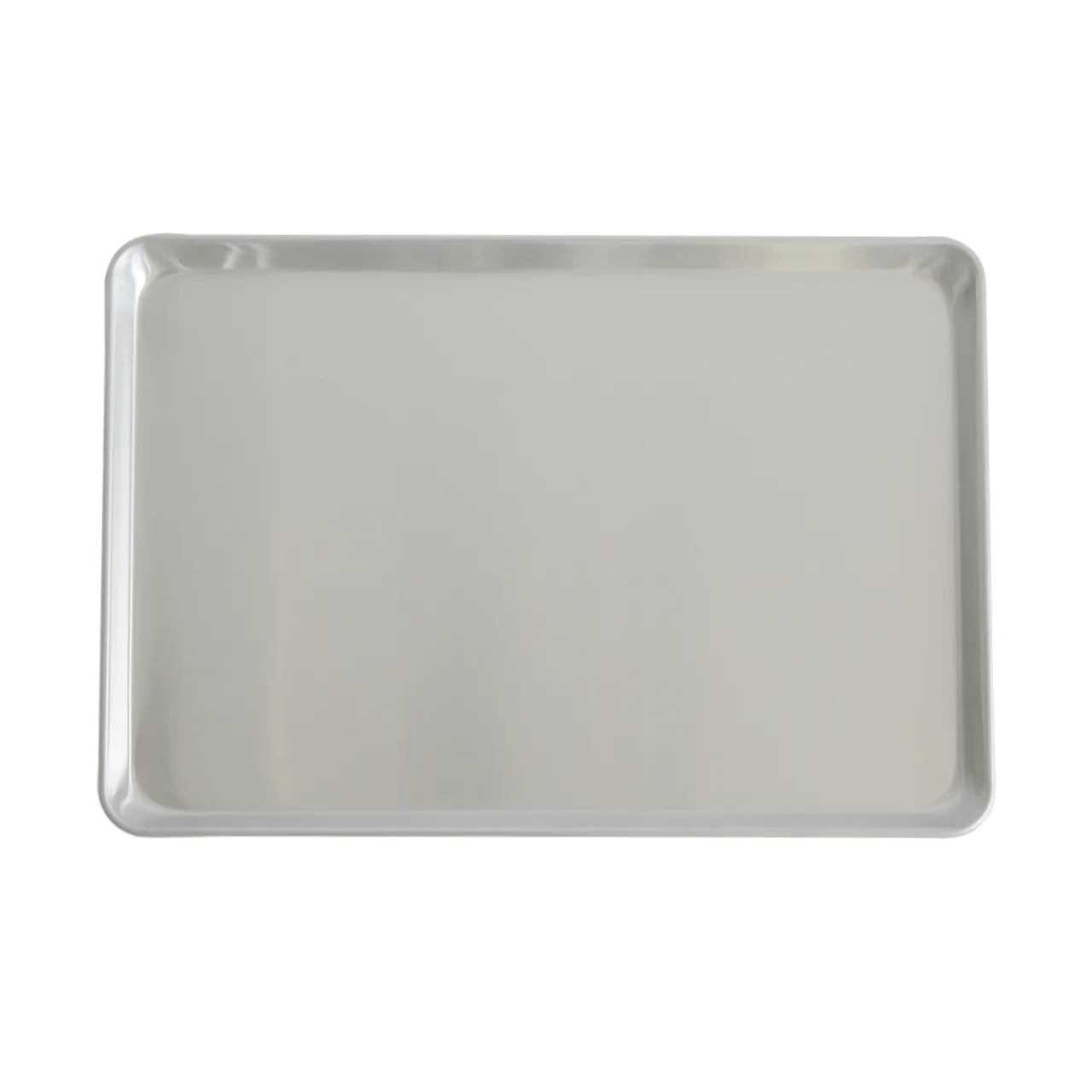 CAC China ASHP-1622E Bun Sheet Pan, 2/3-size, 22"L x 16"W, 18 Gauge, Aluminum