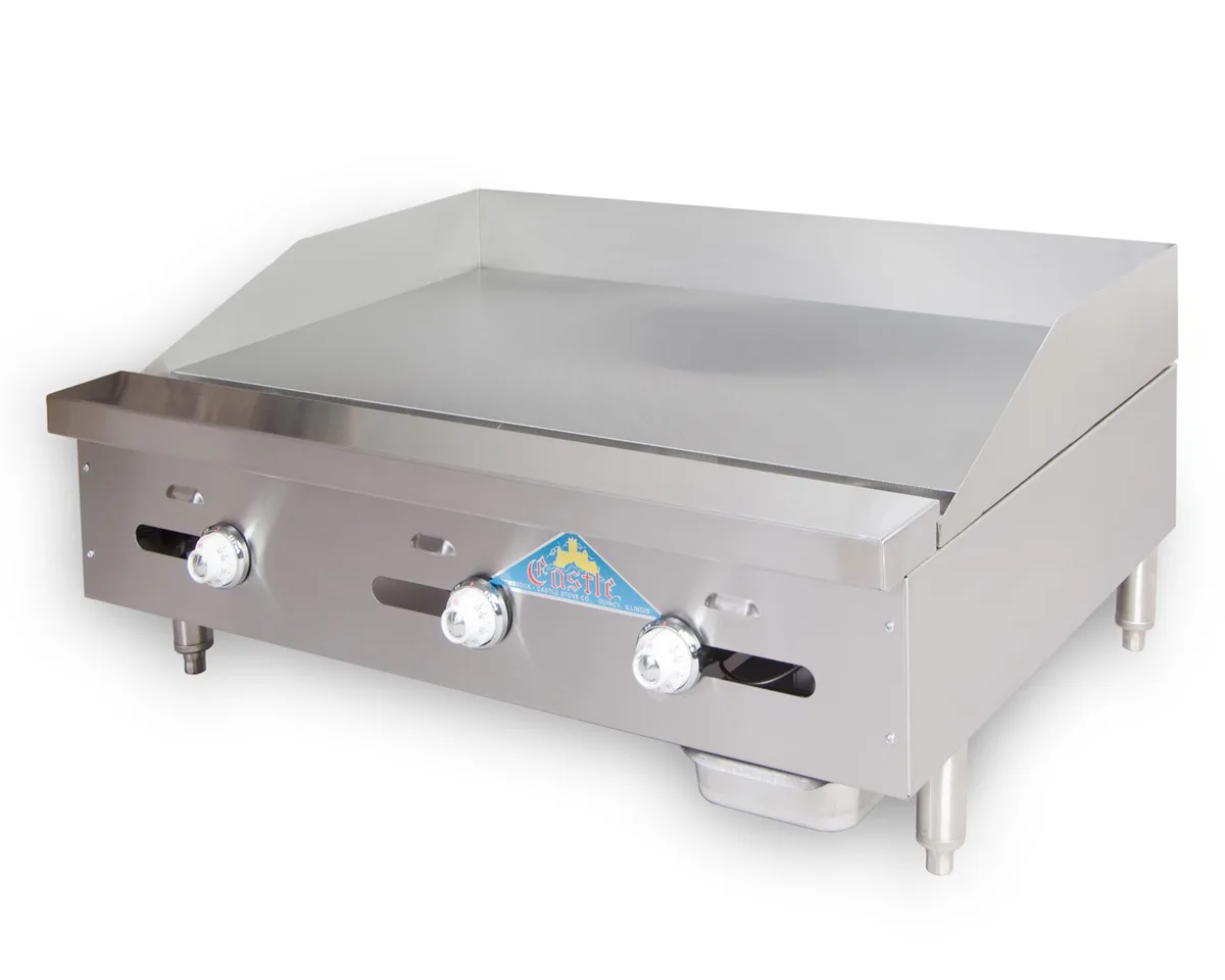 Comstock-Castle FHP36-36T 36" Countertop Gas Griddle with Thermostatic Controls, 60.000 BTU