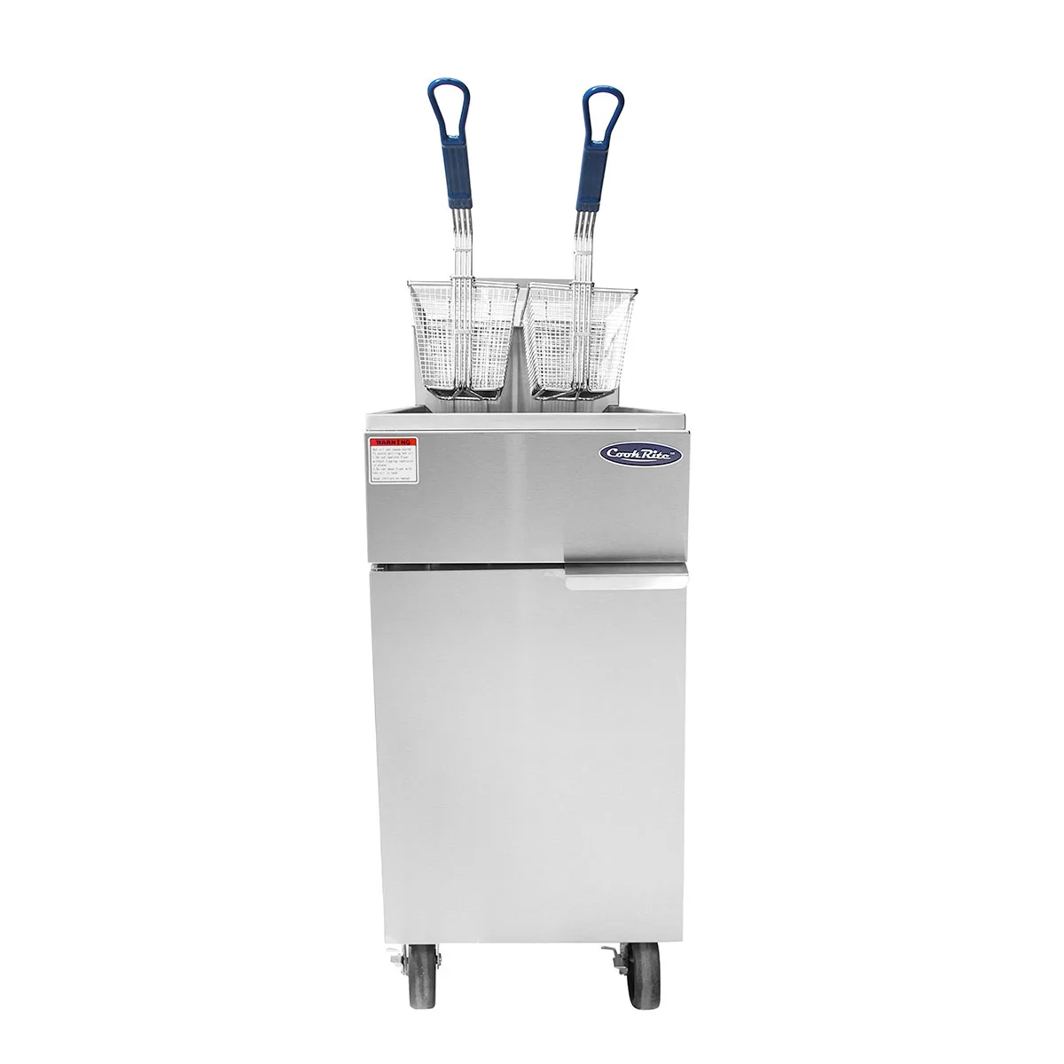 Atosa USA ATFS-35ES-LP Floor Model Liquid Propane Gas Fryer