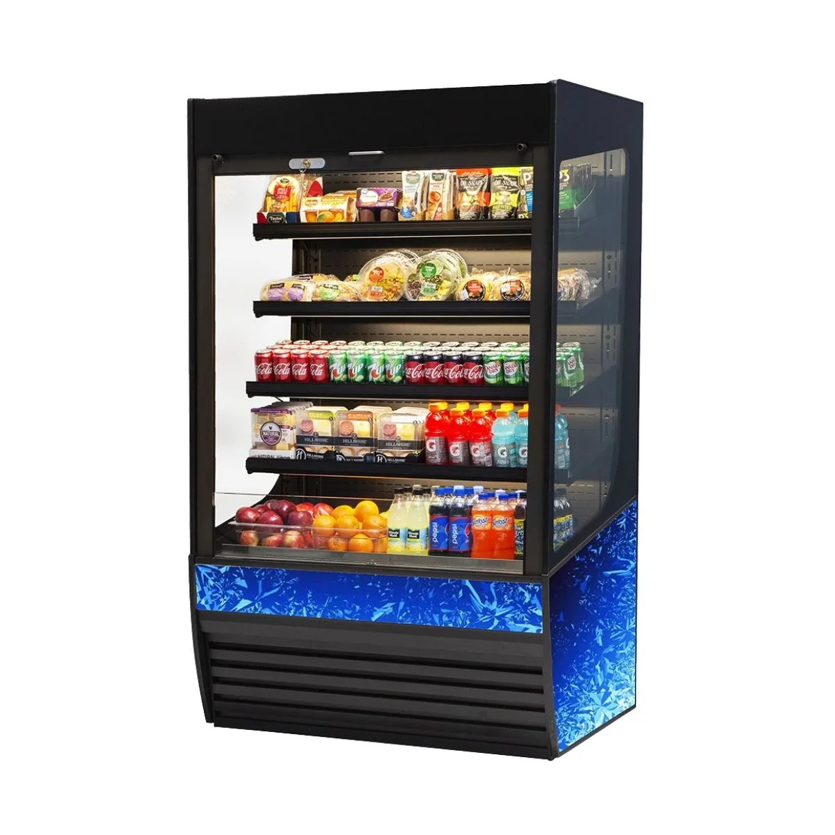Federal Industries VRSS7278S 71" Vision Series Refrigerated Self-Serve High Profile Merchandiser