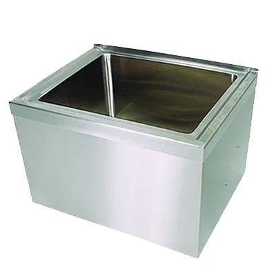 BK Resources BKMS-1620-12-KIT 24" Mop Sink, 20"W x 16"L x 12"D Bowl