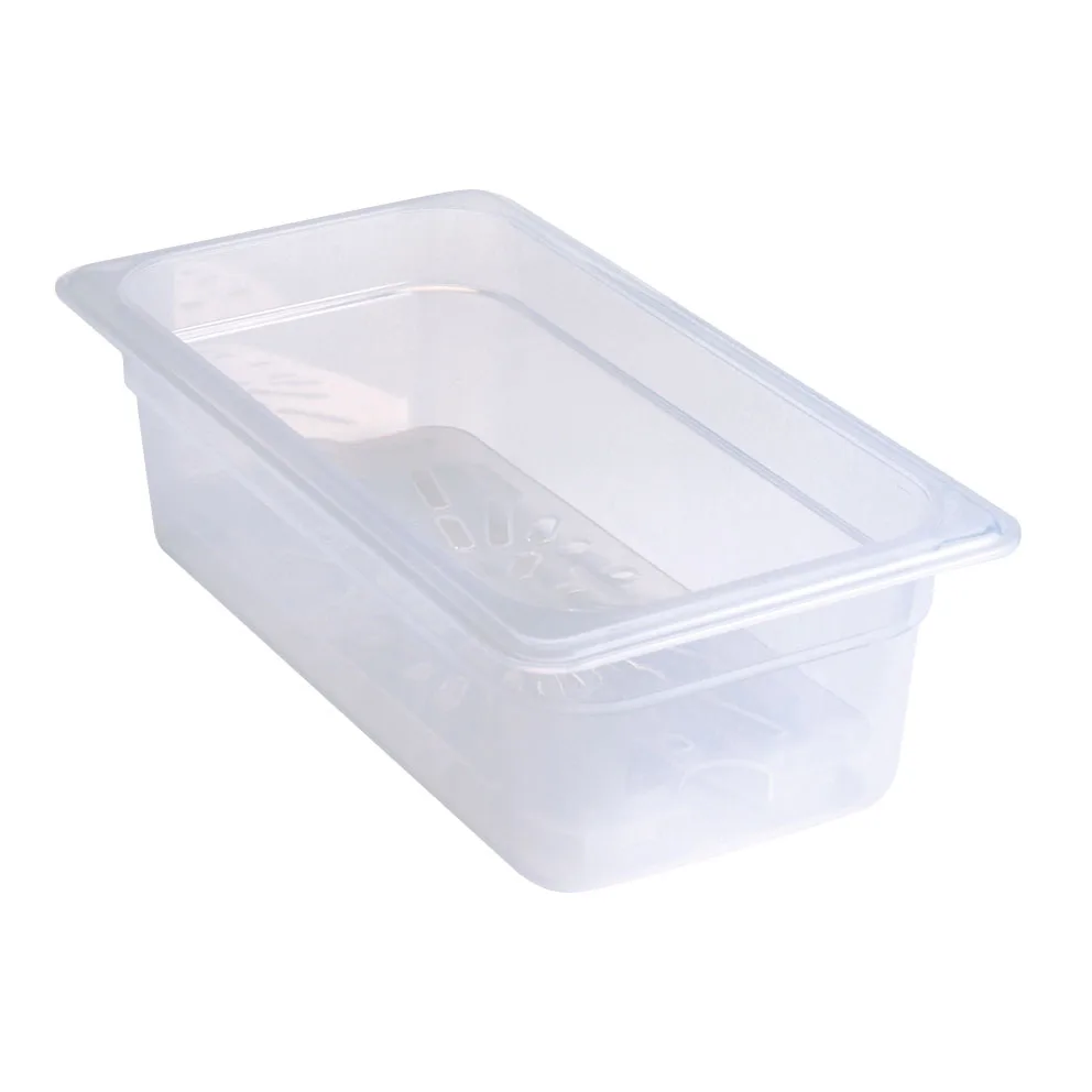 Cambro 30PPD190 Drain Shelf Pan, 1/3, Fits 32‑34‑36PP, Translucent Polypropylene, NSF