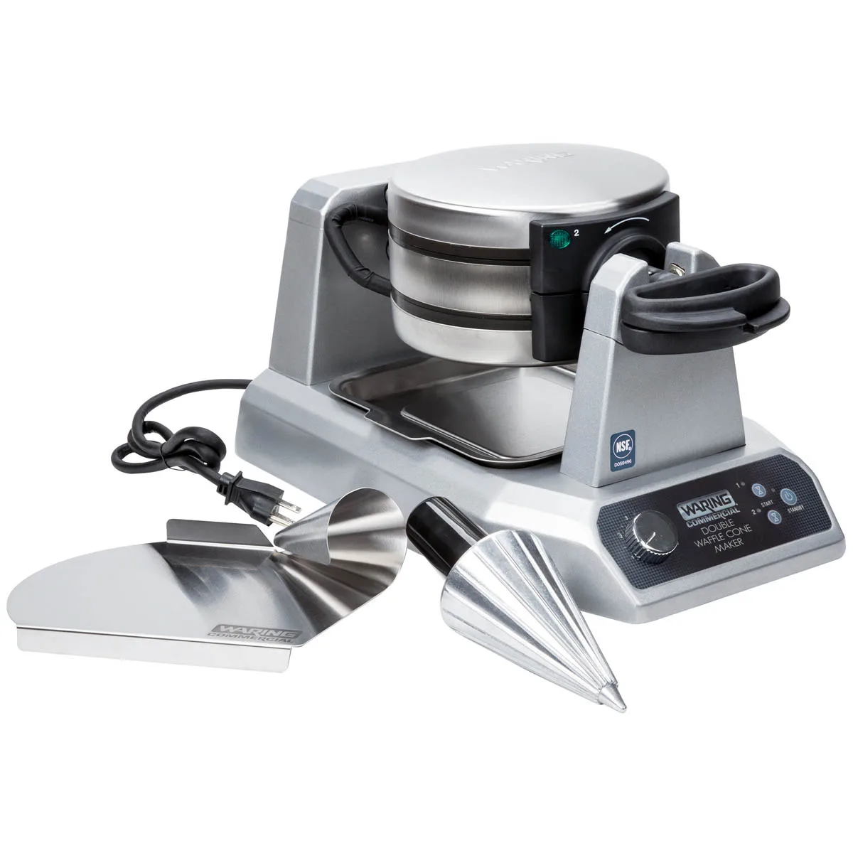 Waring WWCM200 Waffle Cone Maker, Double