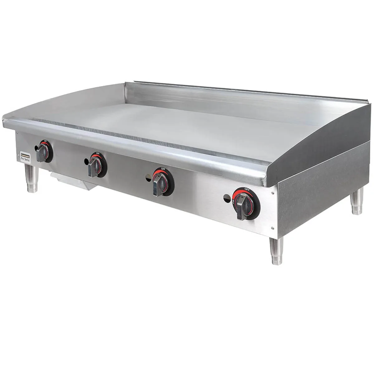 Toastmaster TMGM48 48" Countertop Manual Gas Griddle, 3/4" Steel Plate, 80.000 BTU