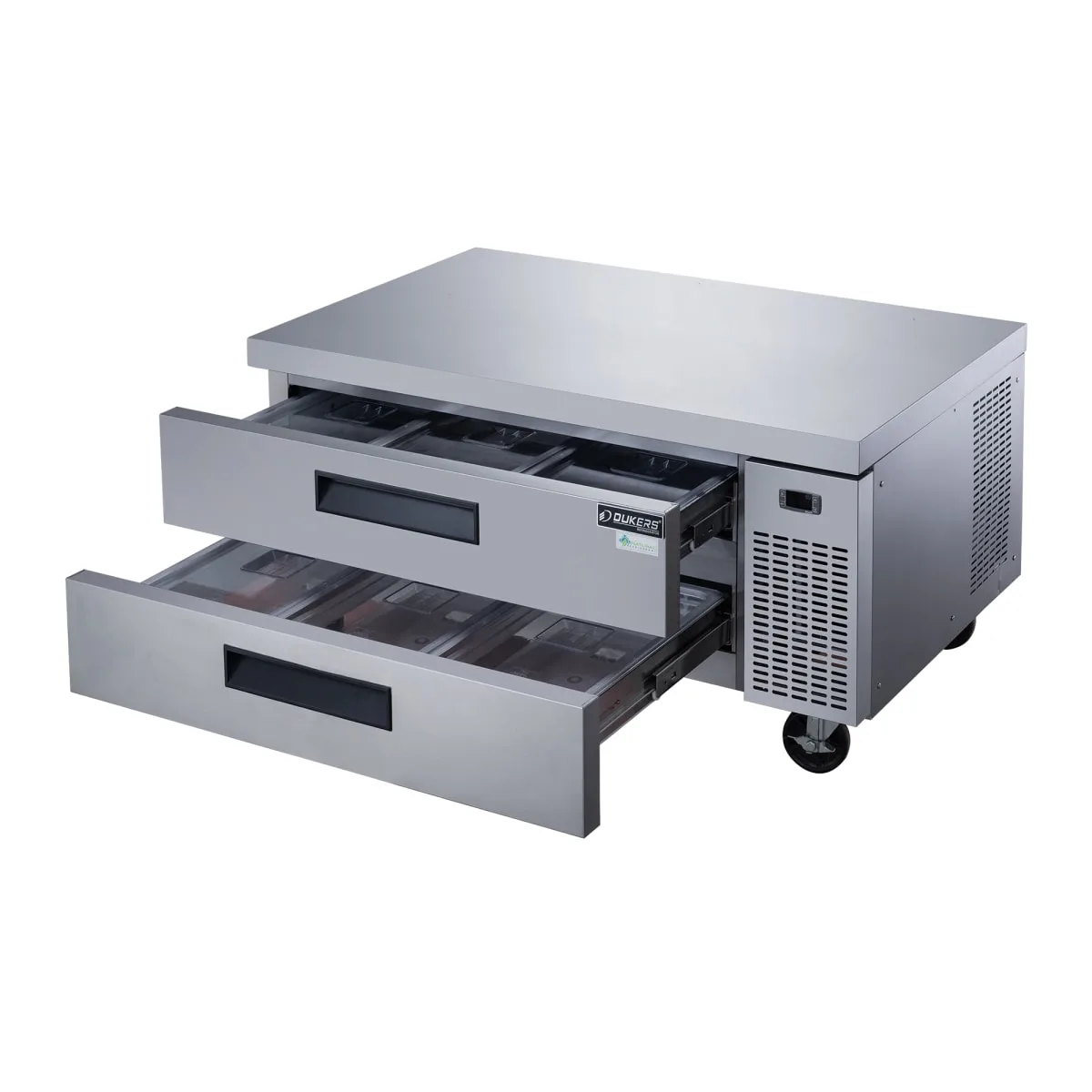 Dukers DCB52-D2 52 1/2" Chef Base w/ (2) Drawers - 115v