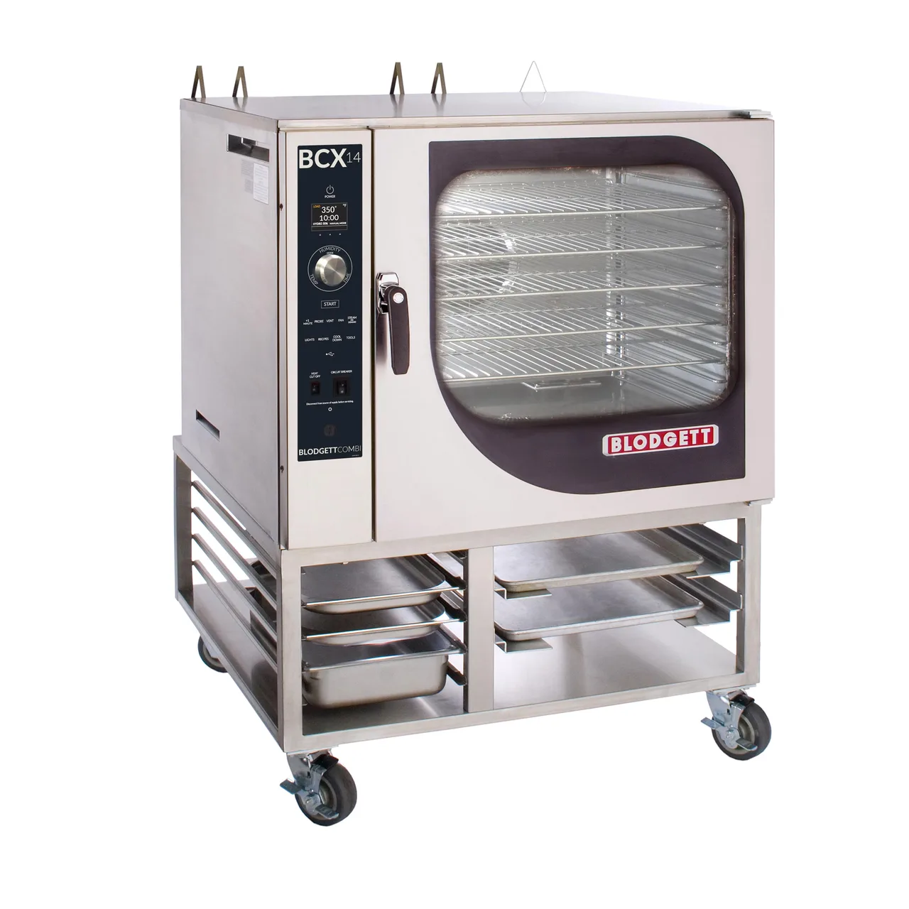 Blodgett BCX-14G SGL Full Size 7 Pan Gas Combi Oven w/ Manual Controls, 115.000 BTU