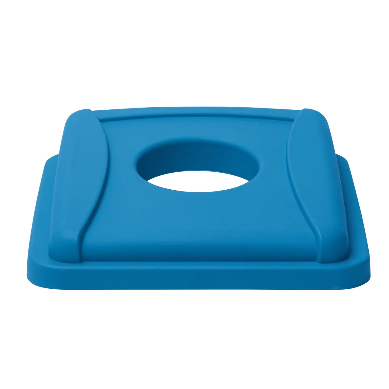 Winco PTCSB-23L Bottle/Can Lid, Square, Polystyrene, Blue (for PTCS-23L)