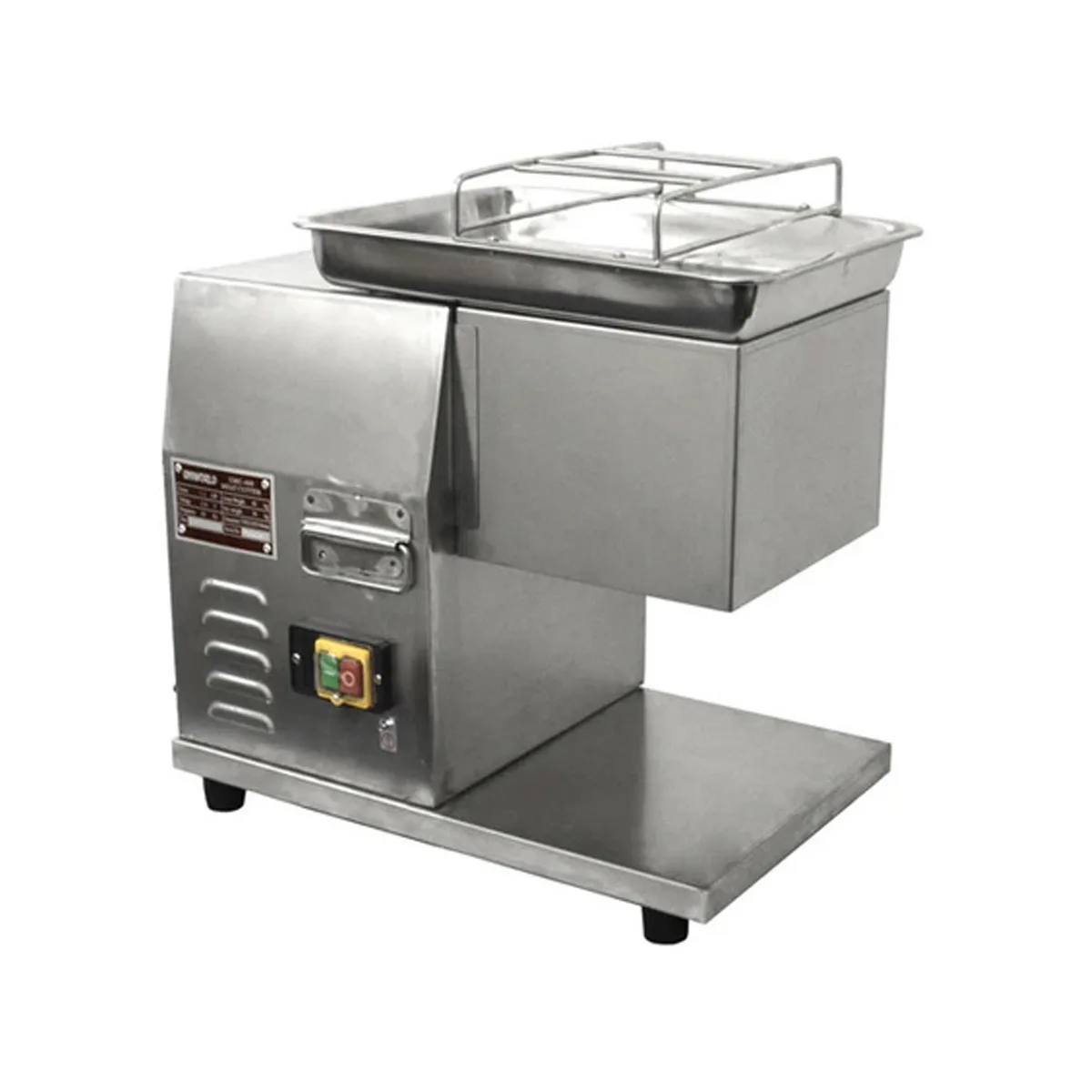 Uniworld UMC600-25 Meat Cutting Machine – 1‑1/2 HP, 25mm Stainless Steel Blades, 3‑3/4”×5” Wide Mouth, 110V/60Hz