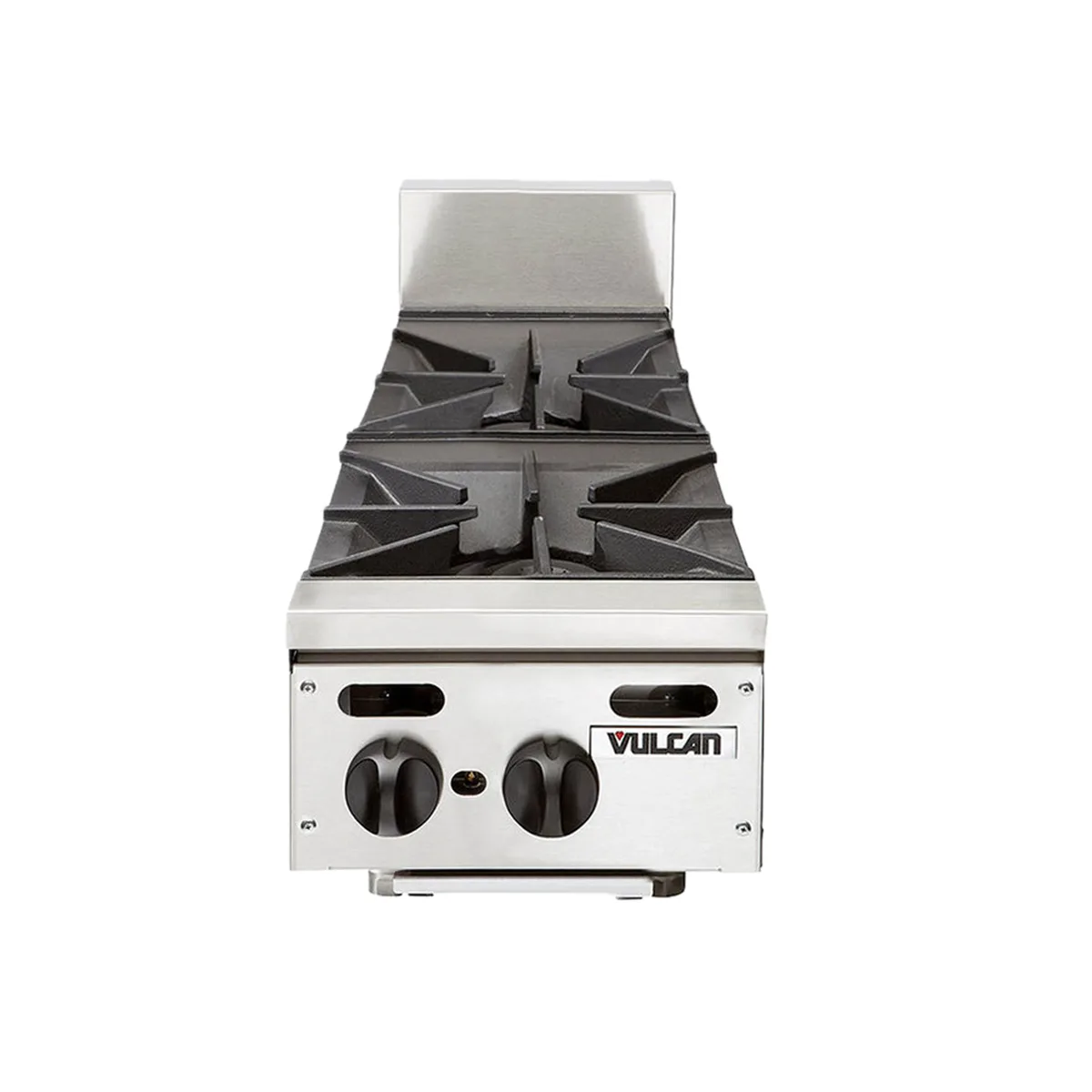 Vulcan VHP212 12" Countertop Gas Hotplate with (2) Burners, Infinite Controls, 60.000 BTU