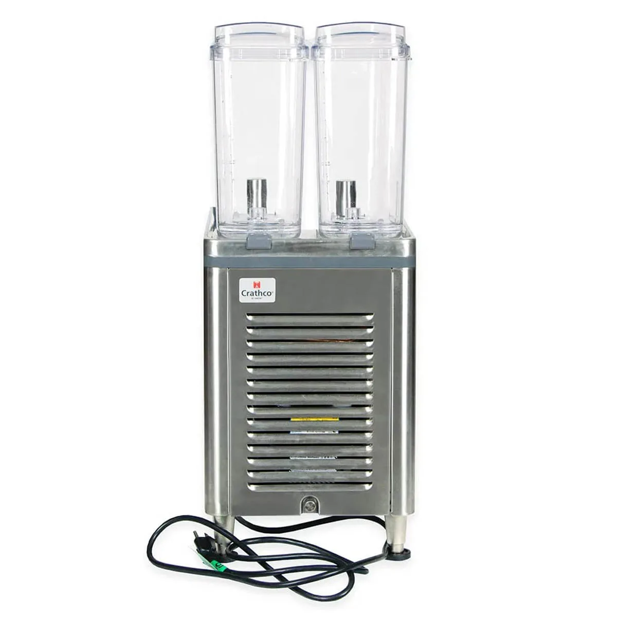 Crathco CS-2E-16-290 Beverage Dispenser with Double Bowls / Agitator Type - 2.4 Gal (each) - 1/10 Hp