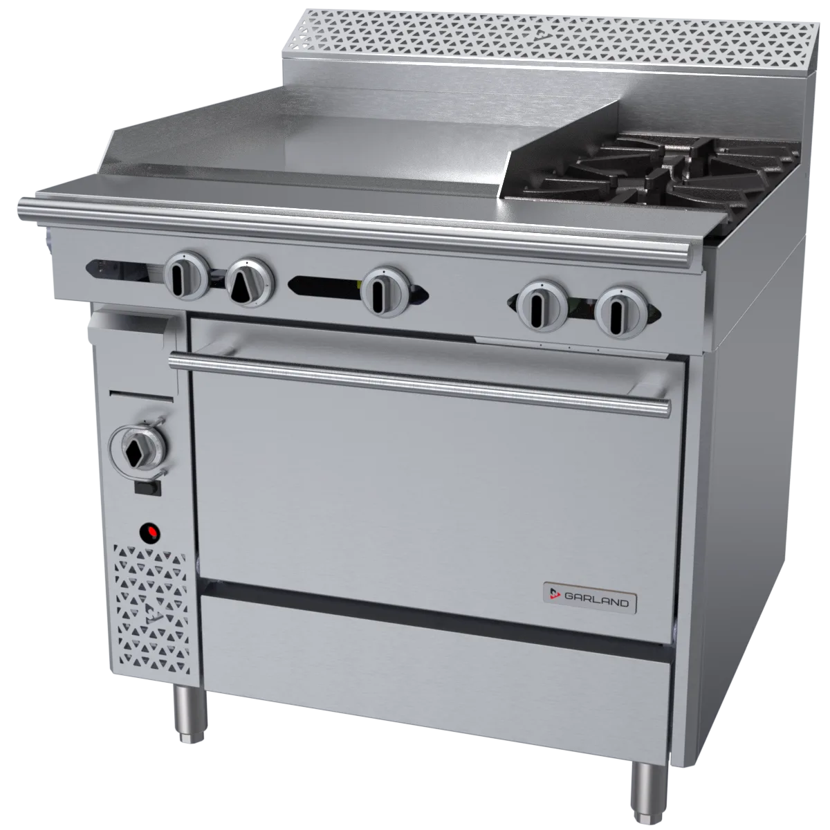 Garland US Range C36-2C Garland Cuisine Series Heavy Duty Range, Gas, 36"