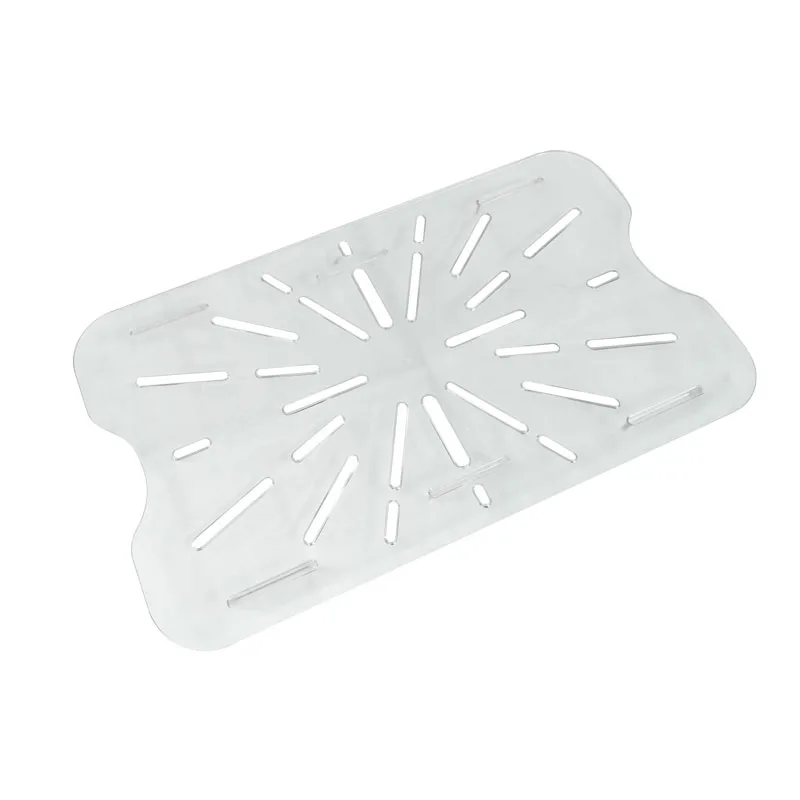 Omcan USA 85032 Drain Shelf – Full-Size (1/1) Polycarbonate Clear Food Storage Tray