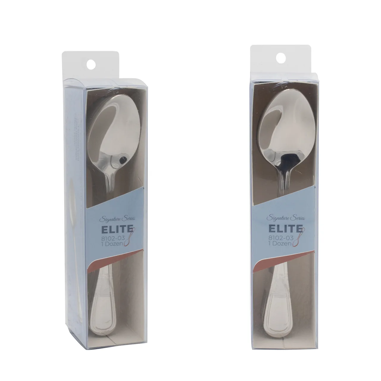 CAC China 8102-03 Elite CPK Dinner Spoon, 7¼" Extra Heavy‑Duty, 18/8 Stainless Steel - 1 Dozen