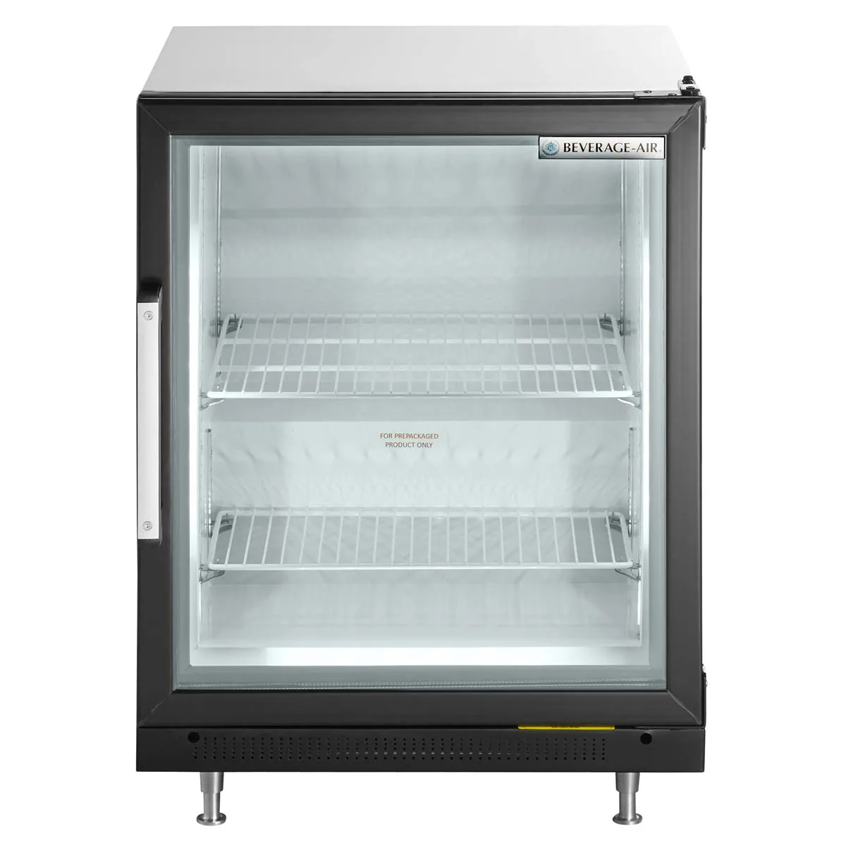 Beverage Air CF3HC-1-W 23" Countertop Glass Door Freezerin White, 2.9 cu. ft.