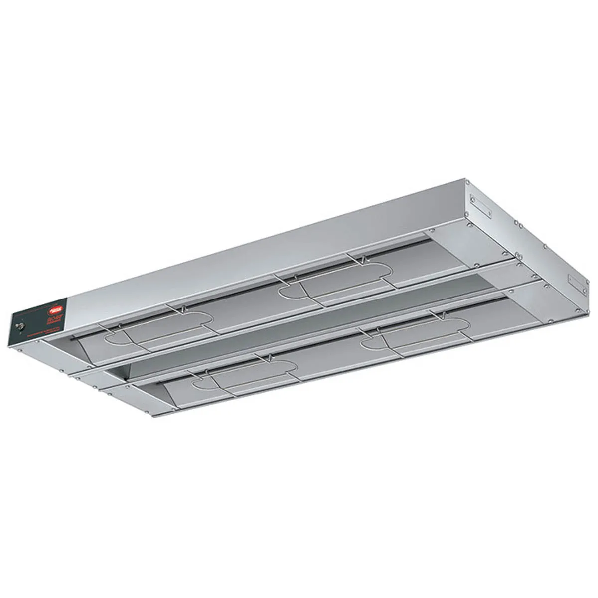 Hatco GRA-18D3 18" Glo-Ray Dual Infrared Strip Heater w/ 3" Spacing, Toggle Controls, 500W