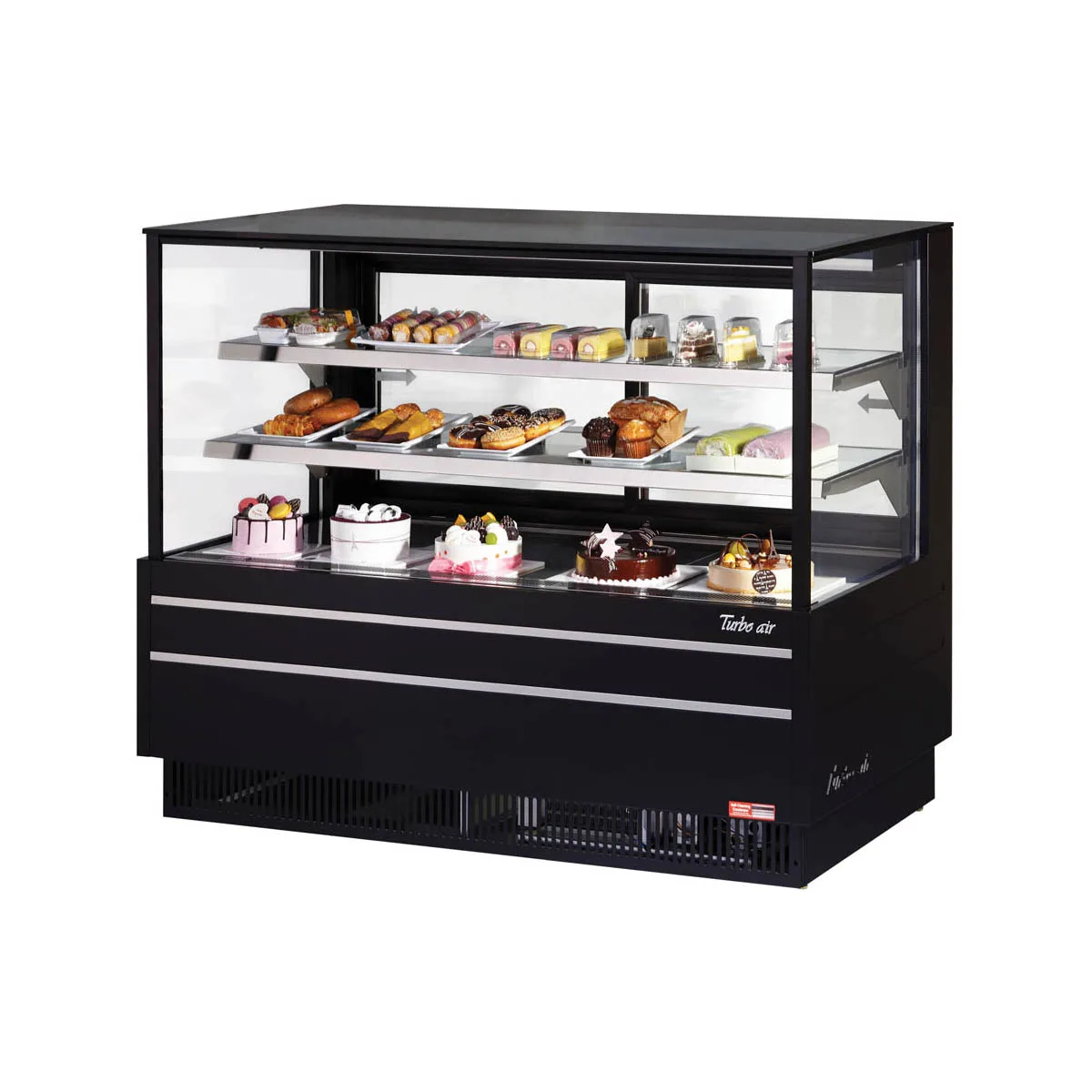Turbo Air TCGB-60UF-W(B)-N 60" Refrigerated Display Case