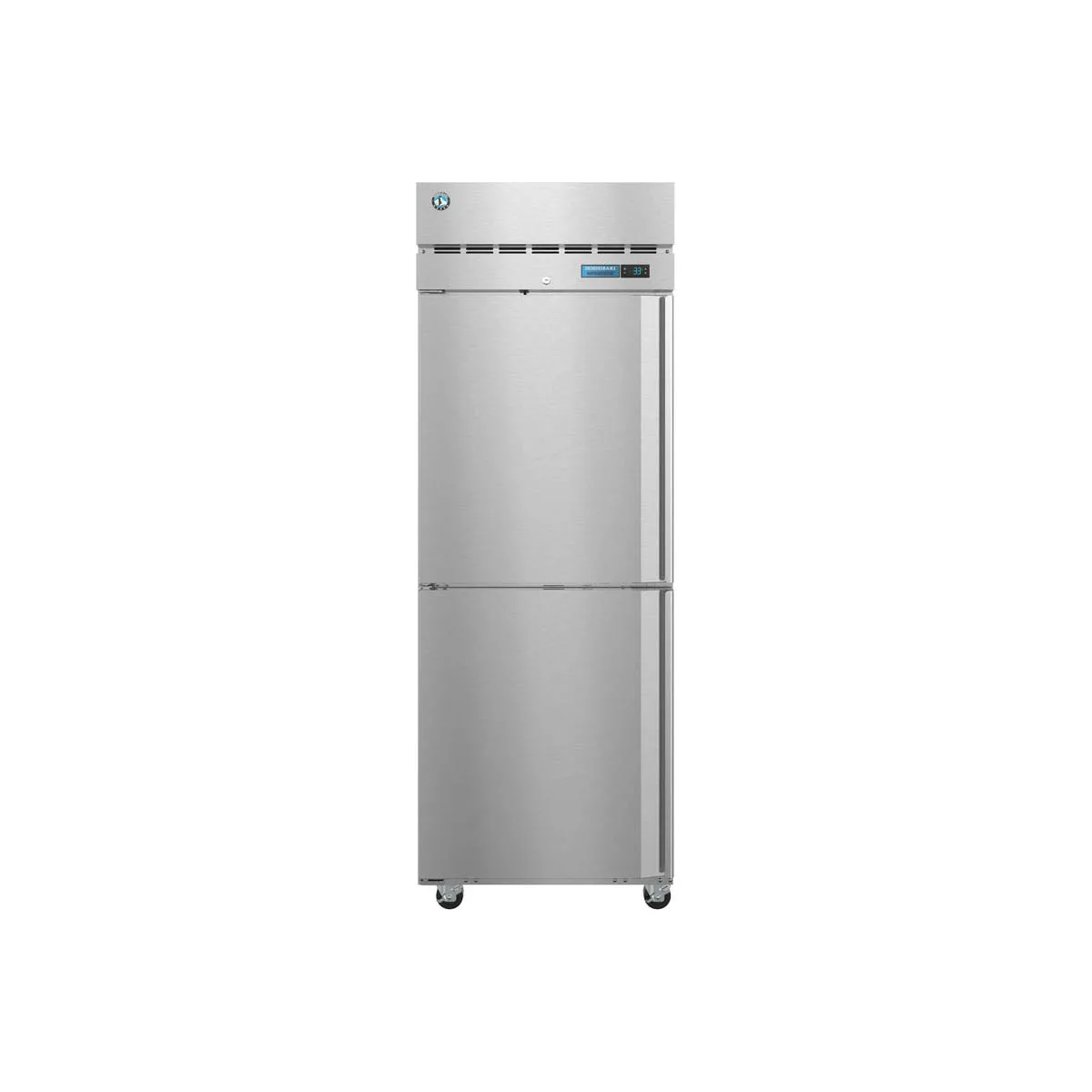 Hoshizaki R1A-HSL 27" 1-Section Reach-In Refrigerator w/ Left Hinged Half Solid Door, All Stainless Steel, 23 cu. ft.