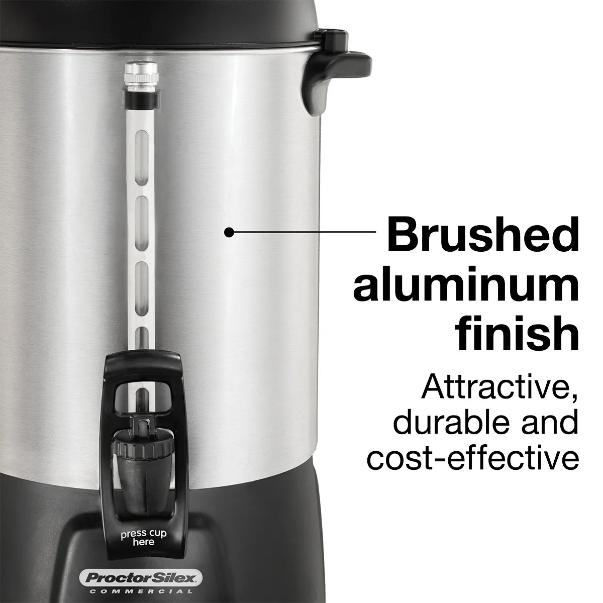 Hamilton Beach 45060R - Proctor-Silex® Coffee Urn, 60 Cup Capacity with Dual Heaters / 1.090W - 120V