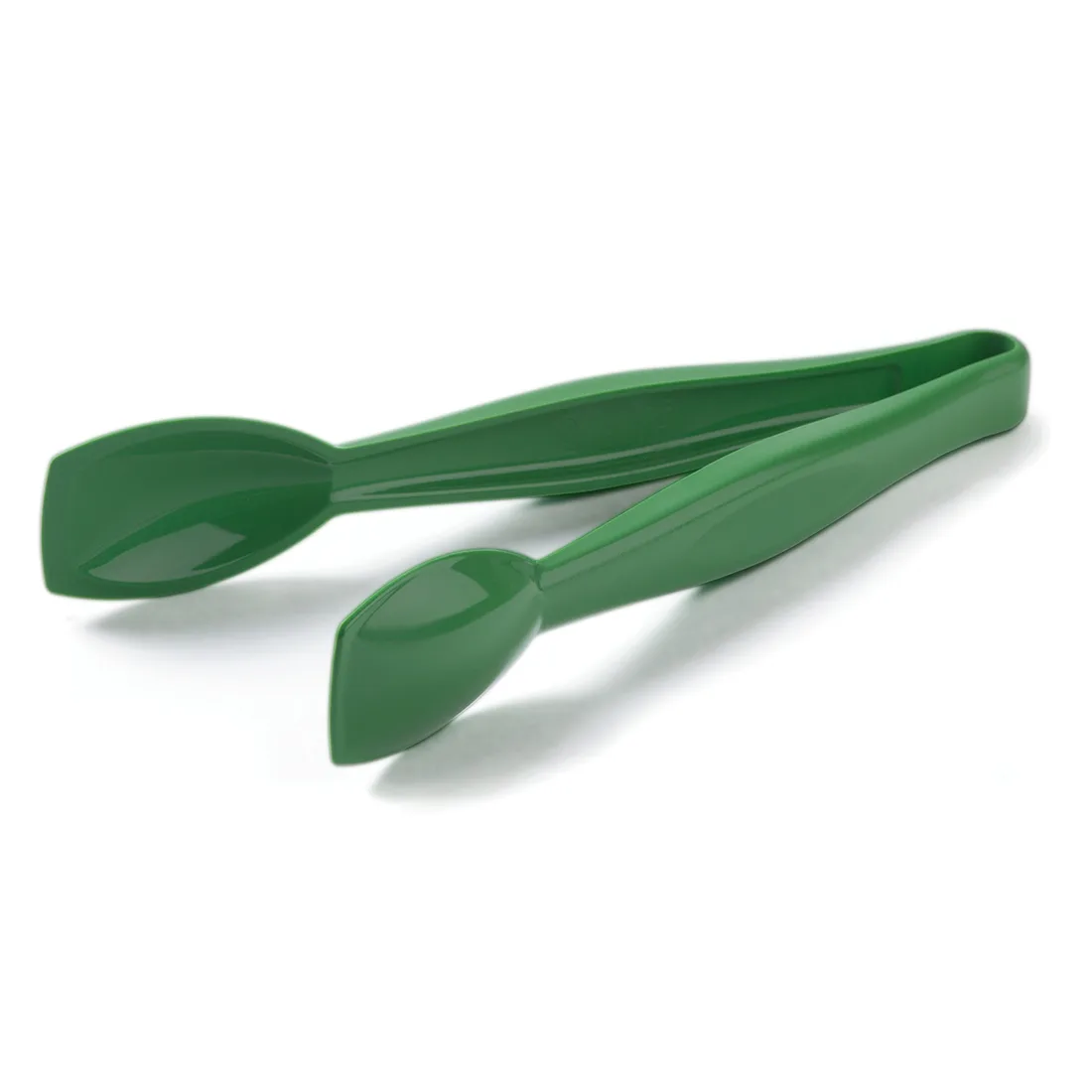 Cambro TGG9780 Plastic Serving Tongs 9.5" Green, Heat‑Resistant -40°F to 212°F, Dishwasher Safe, NSF