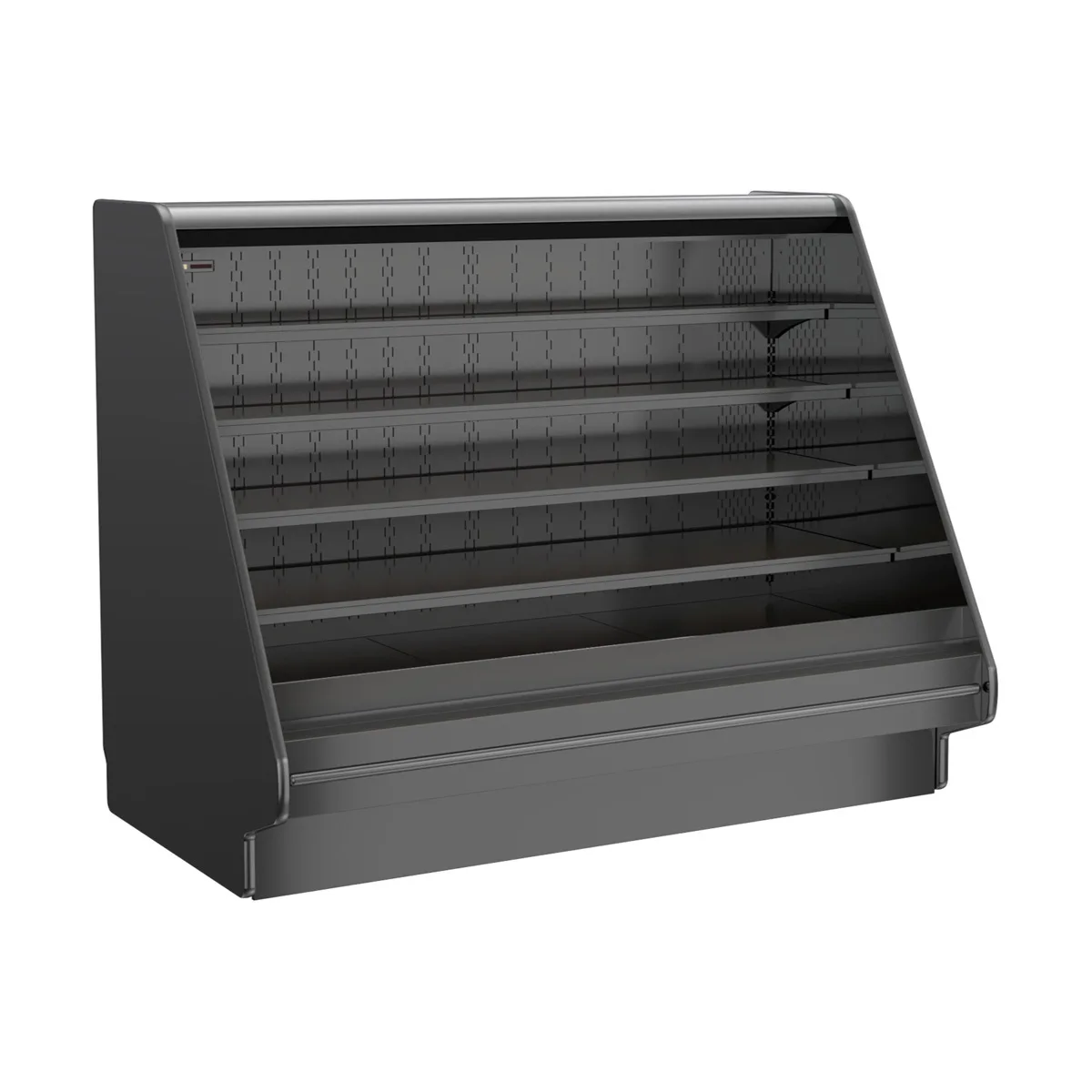Structural Concepts GHSS560RLB (FLAT) 60" Self-Serve Refrigerated Open Air Merhandiser, Remote DX Refrigeration