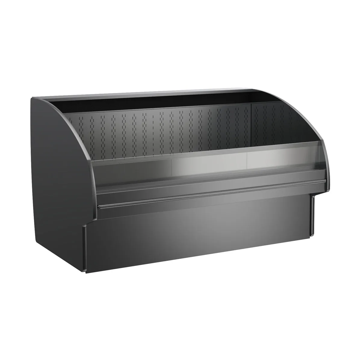 Structural Concepts GLDSS1043R 121" Refrigerated Self-Service Case, Deck Only, Remote DX Refrigeration