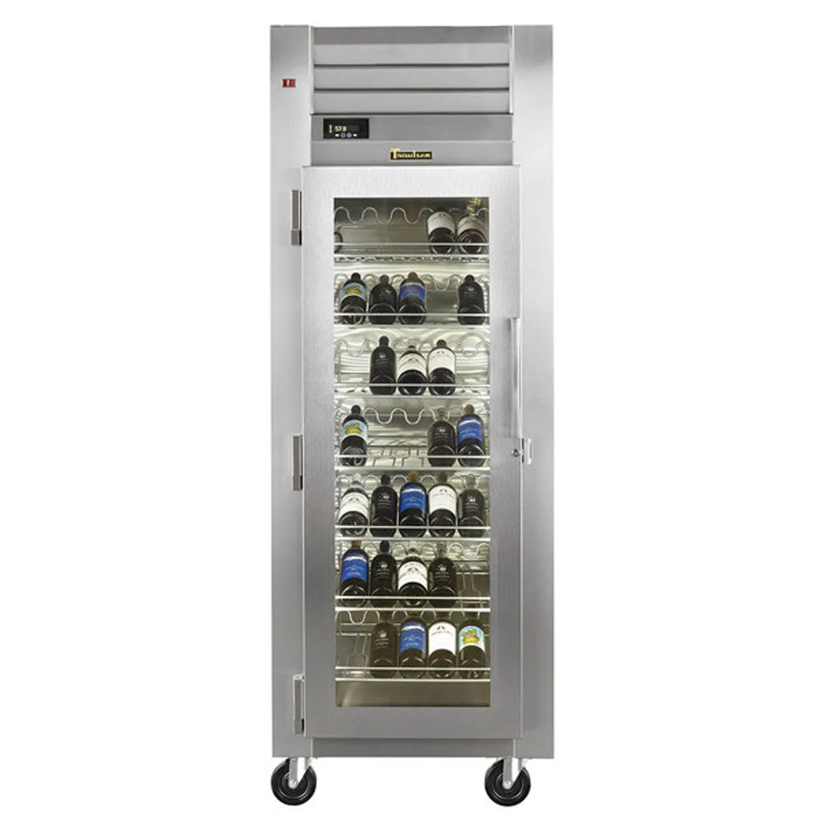 Traulsen RH126W-WR01 30" Glass Door Wine Refrigerator, Single Temperature, 77 Bottles