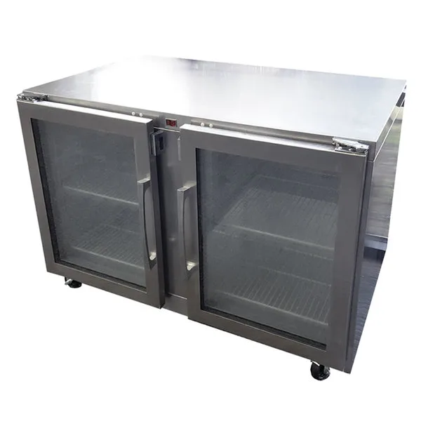 Traulsen UHG48LR-0420 48" 2-Door Undercounter Refrigerator, Stainless Steel, 13.5 cu ft, Front Breathing