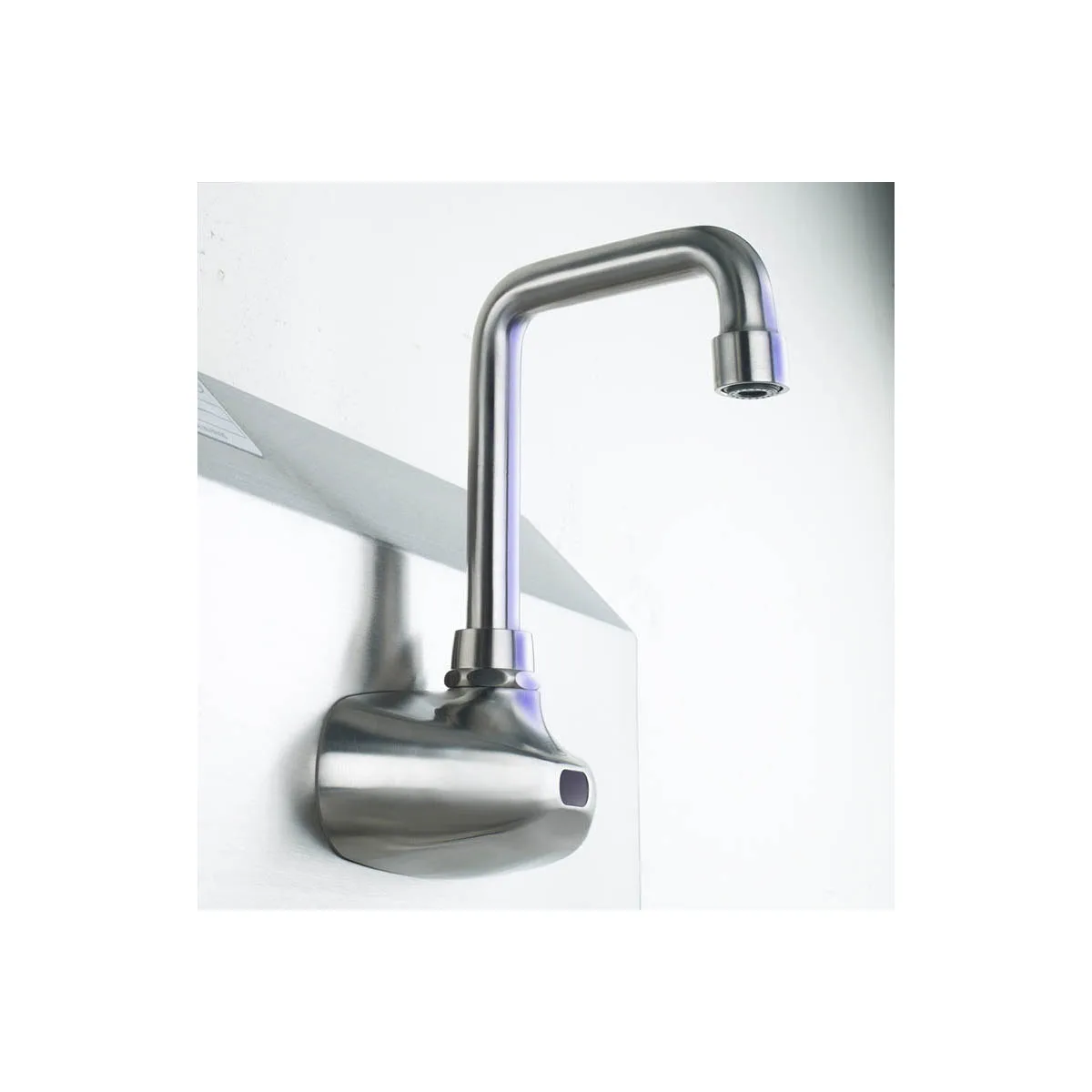 Krowne HS-67 15" Wall Mounted Hand Sink with e-Faucet & Battery Powered - 20 gauge